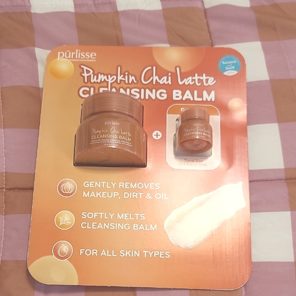 Purlisse Pumpkin Chai Latte Cleansing Balm - Orange - Picture 1 of 6